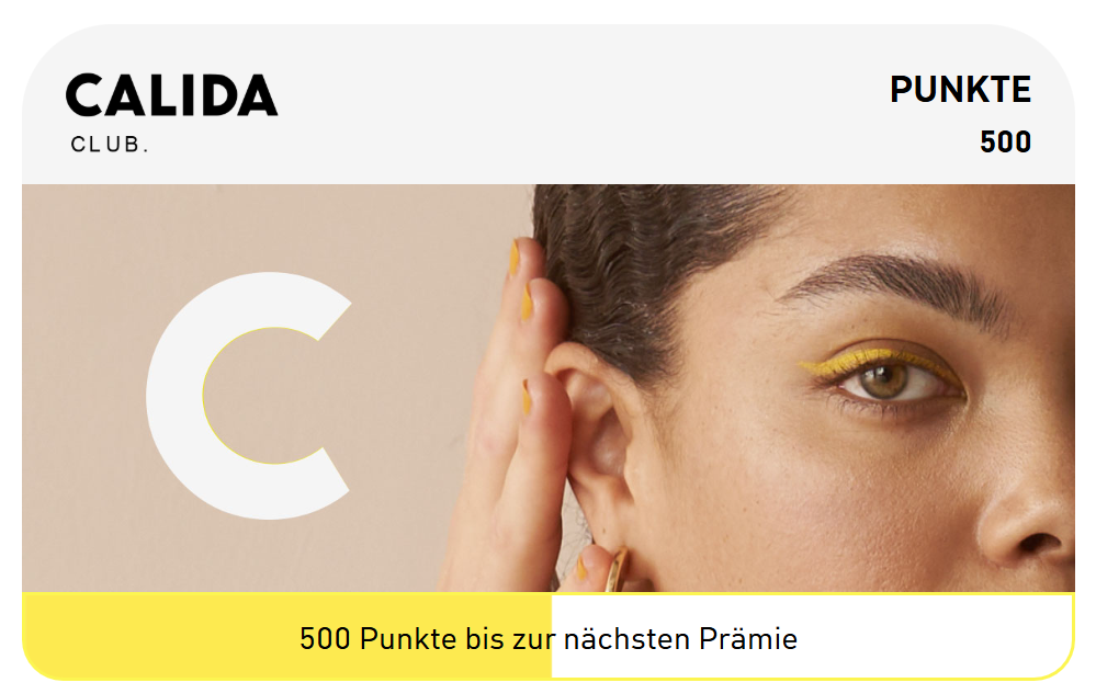 CALIDA CLUB Kundenkarte 1